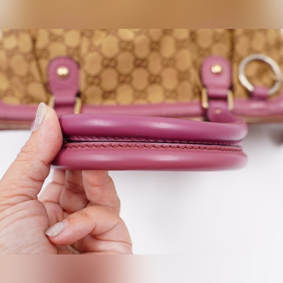 ❌️❌️SOLD❌️❌️AS30❤️GUCCI Monogram Sukey Top Handle Satchel - Picture 8 of 16